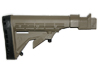AK Saiga KickLite 6 Position M4 Style Stock with Recoil Reduction Dark Earth - KLT005DE
