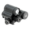 UTG Leapers Sub-compact LED Flashlight and Aiming Adjustable Red Laser - LT-ELP28R