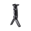 UTG Leapers Combat D Grip with Quick Release Deployable Bipod - MNT-DG02Q