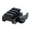 UTG Leapers 3-Slot QD Lever Mount Adaptor and Riser, Medium Profile - MNT-RSQD403