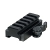 UTG 5-Slot QD Lever Mount Adaptor and Riser, Medium Profile